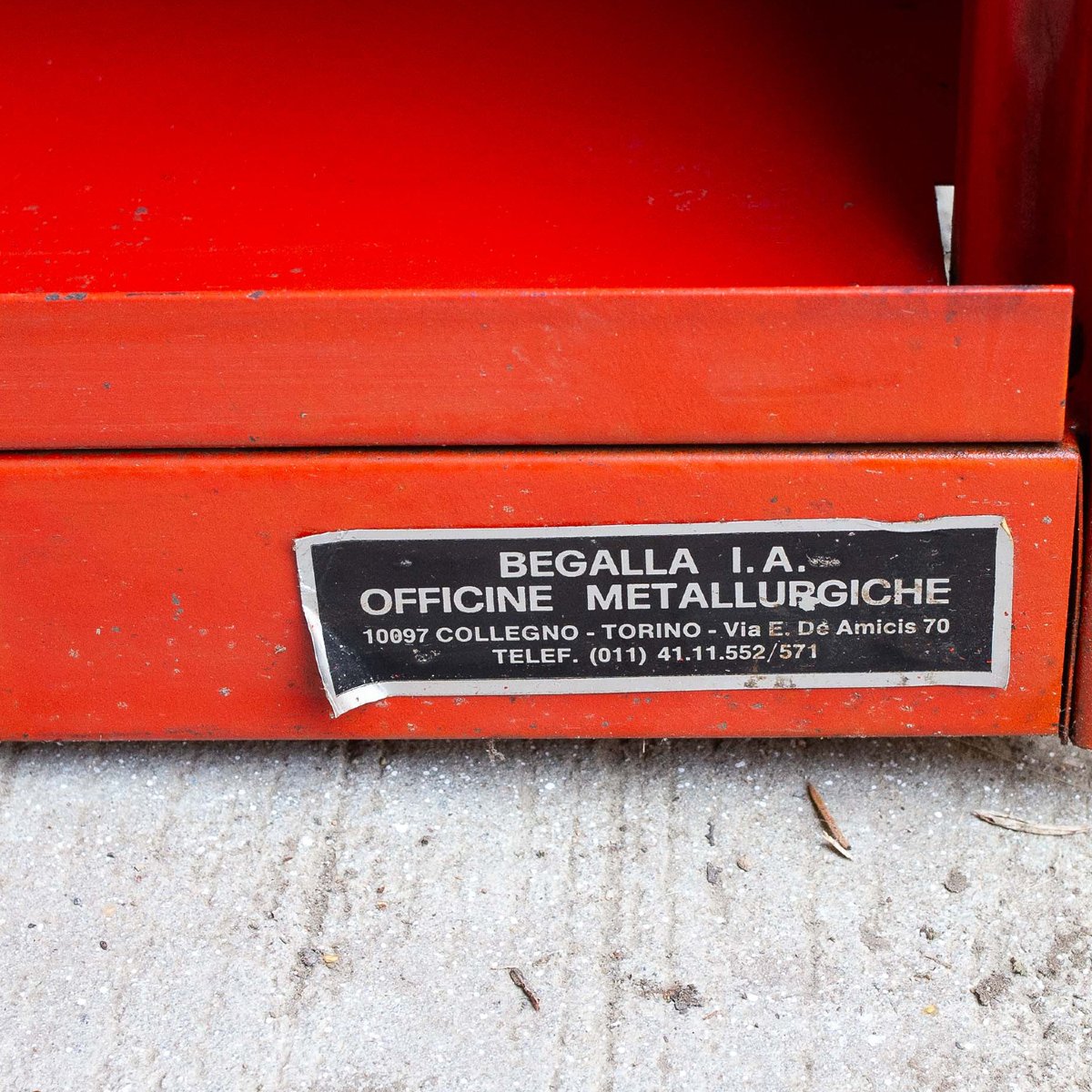 Coppia di Scaffali da Officina – FIAT Ricambi Originali (anni ’80-’90)-photo-5