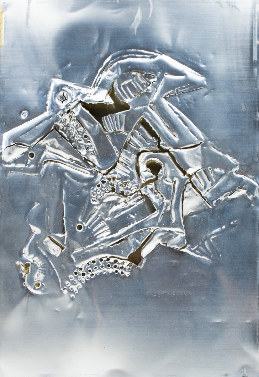 Umberto Mastroianni, "Rilievo in alluminio", Epoca '900