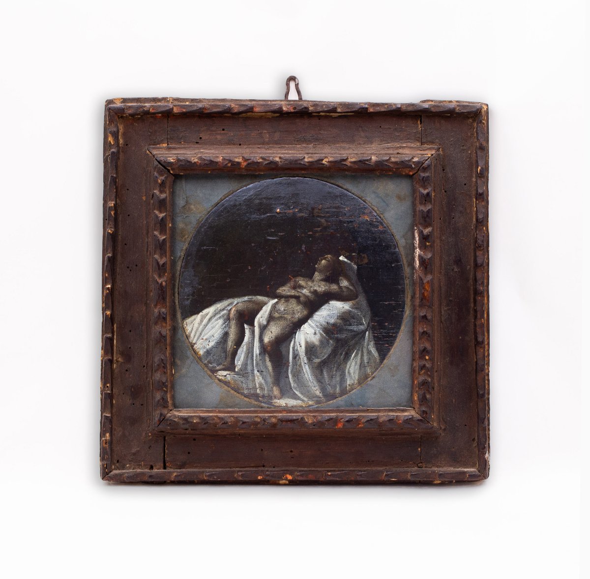 Maria Maddalena dormiente, olio su tavola, Epoca '600-photo-3