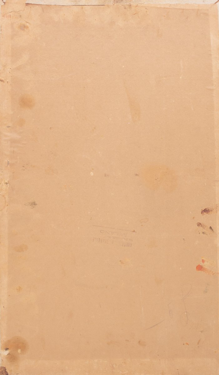 Antonio Milone, "La Lavandaia", olio su tela, Anni '40-photo-4