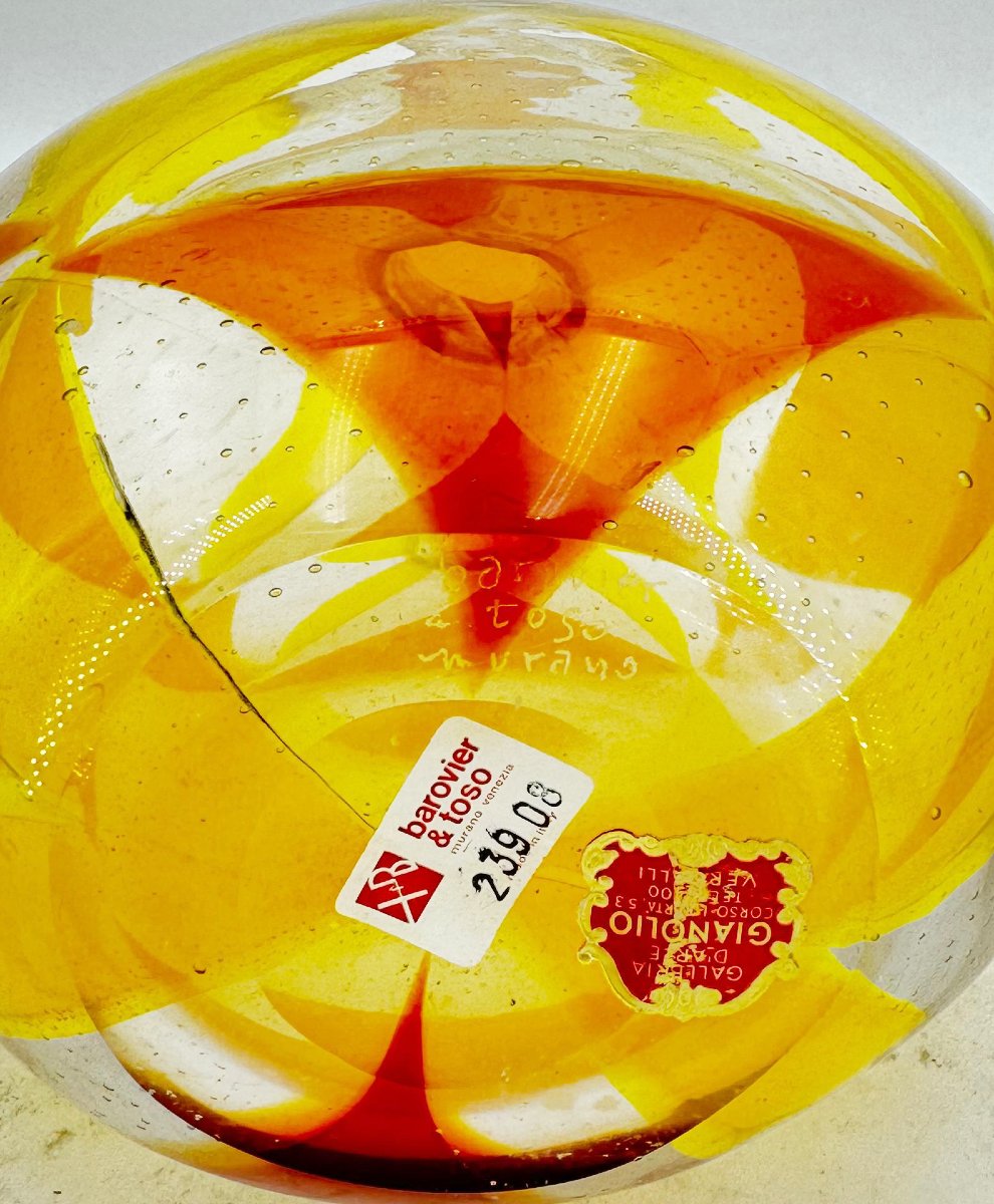 Vaso Barovier e Toso Murano, "Intarsio", Anni '60-photo-2