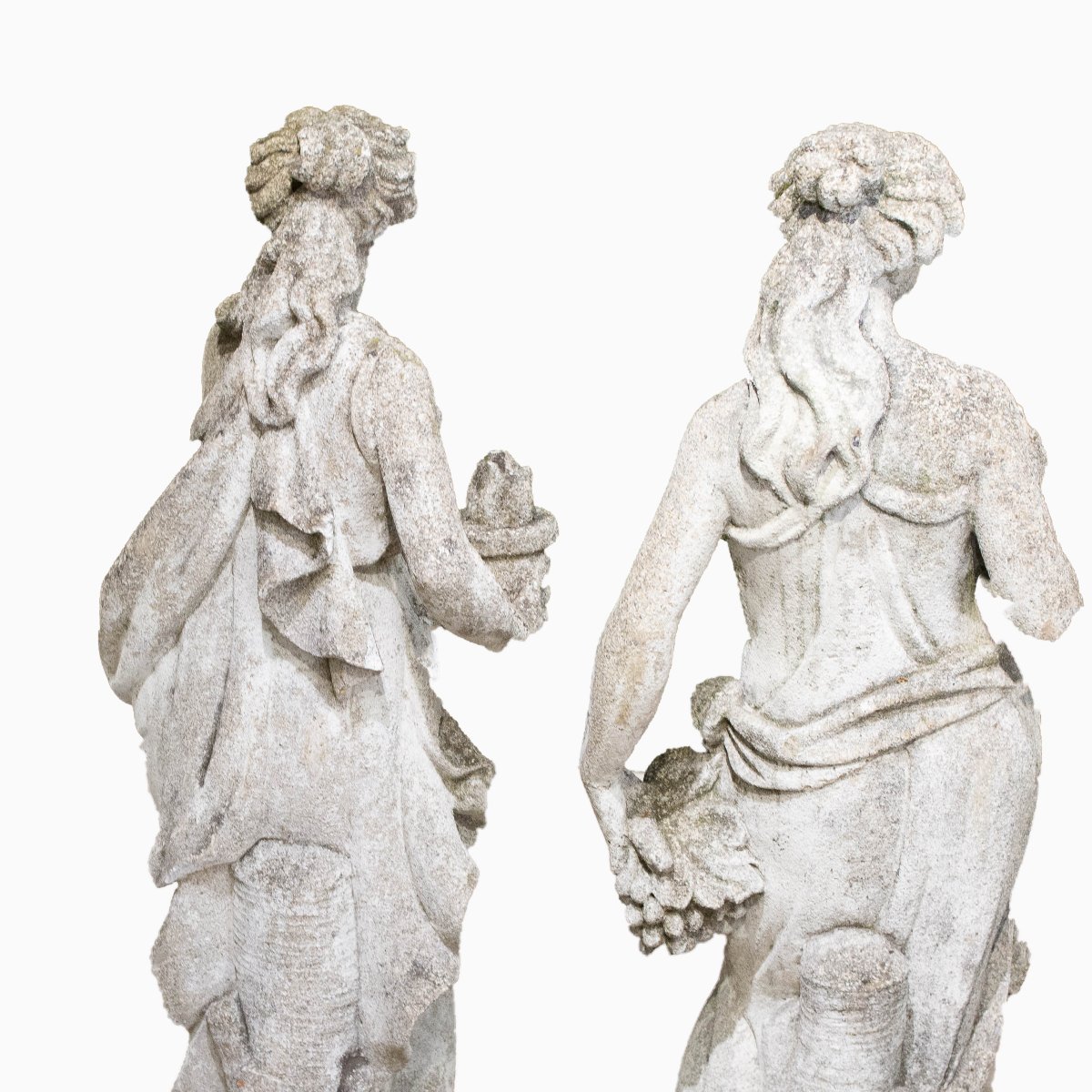 Sculture, "Le quattro stagioni", in graniglia, Anni '30-photo-8
