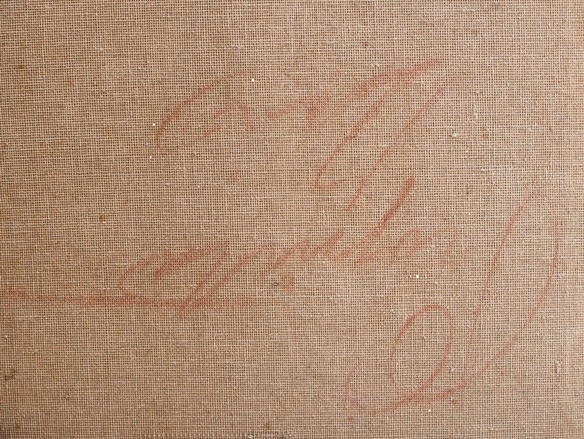 Giuseppe Rivaroli, "Scena Mitologica", olio su tela, firmato, Epoca '900-photo-7