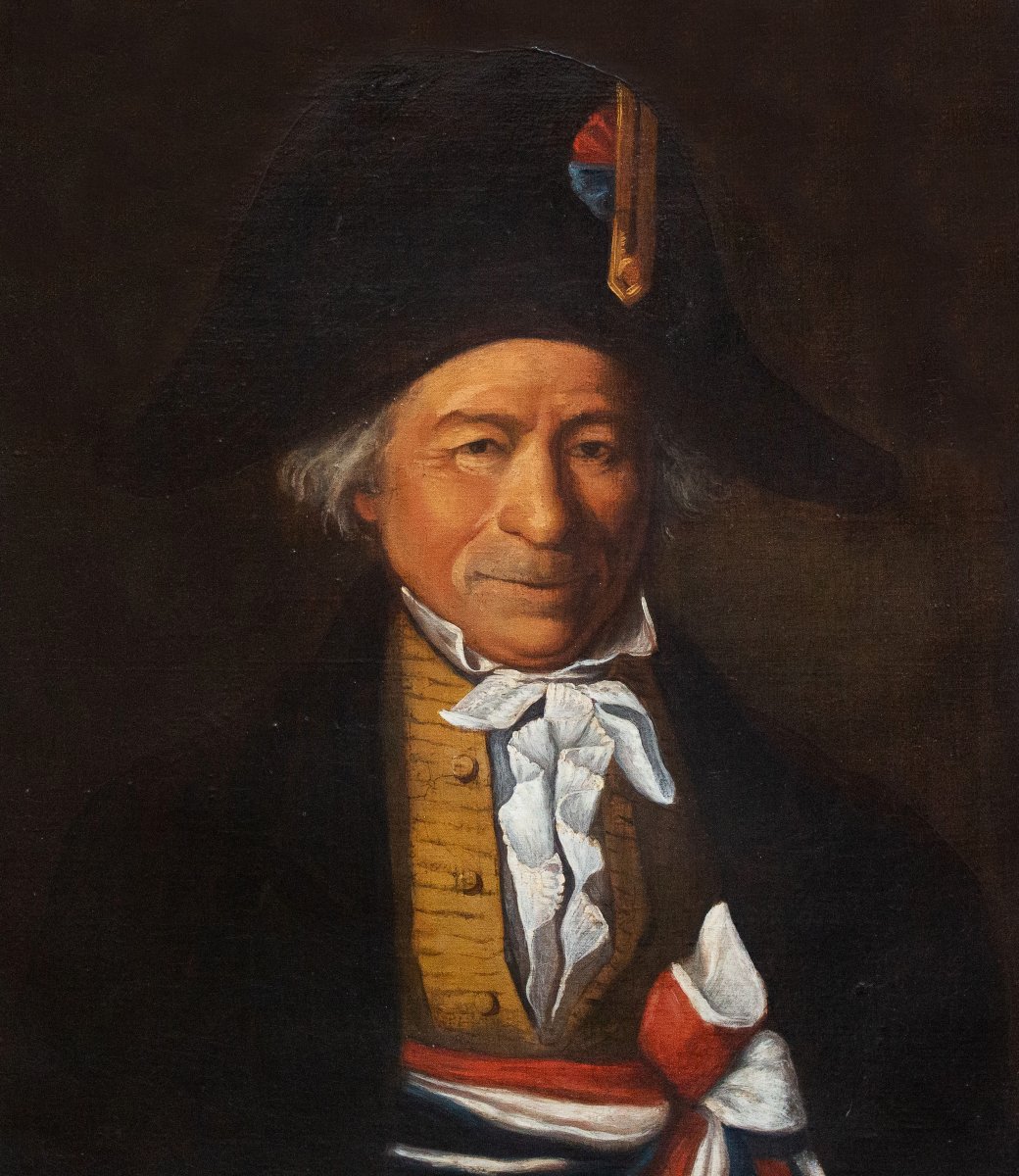 “Ritratto di veterano”, olio su tela, XIX Secolo-photo-2