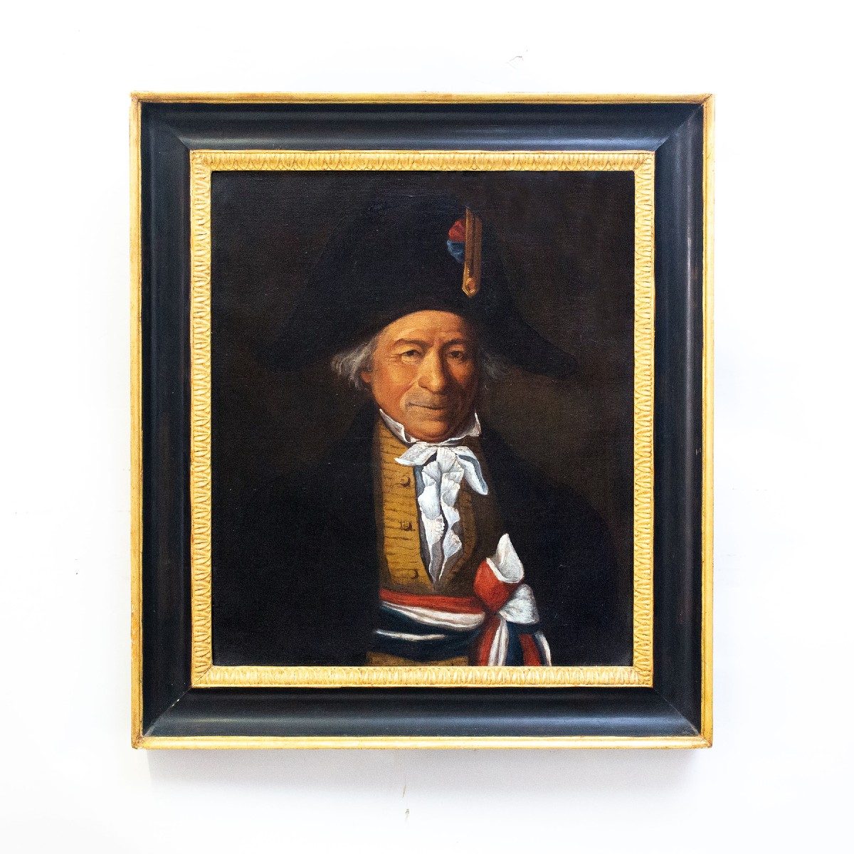 “Ritratto di veterano”, olio su tela, XIX Secolo