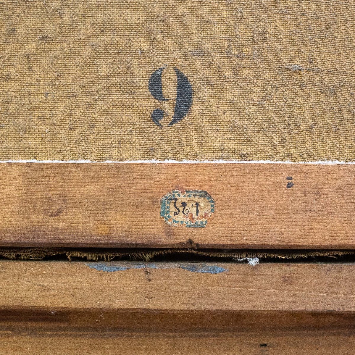 F. Figuière, "Ritratto di signora", olio su tela, firmato, Epoca Fine XIX Secolo-photo-4