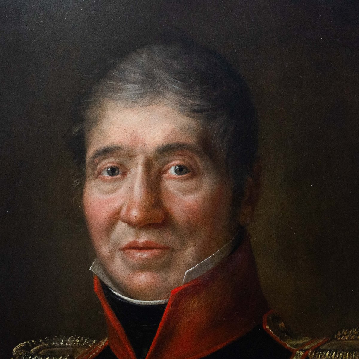 Martin, olio su tela, firmato, “Ufficiale della Legione d’Onore, 1821-photo-3