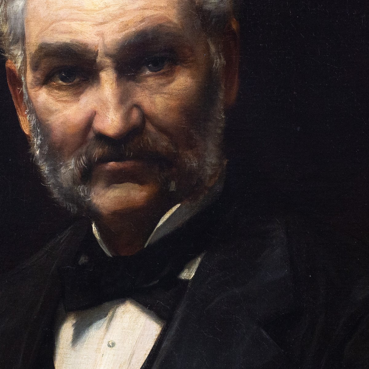Louis Priou, "Mr Elie", olio su tela, 1880-photo-3