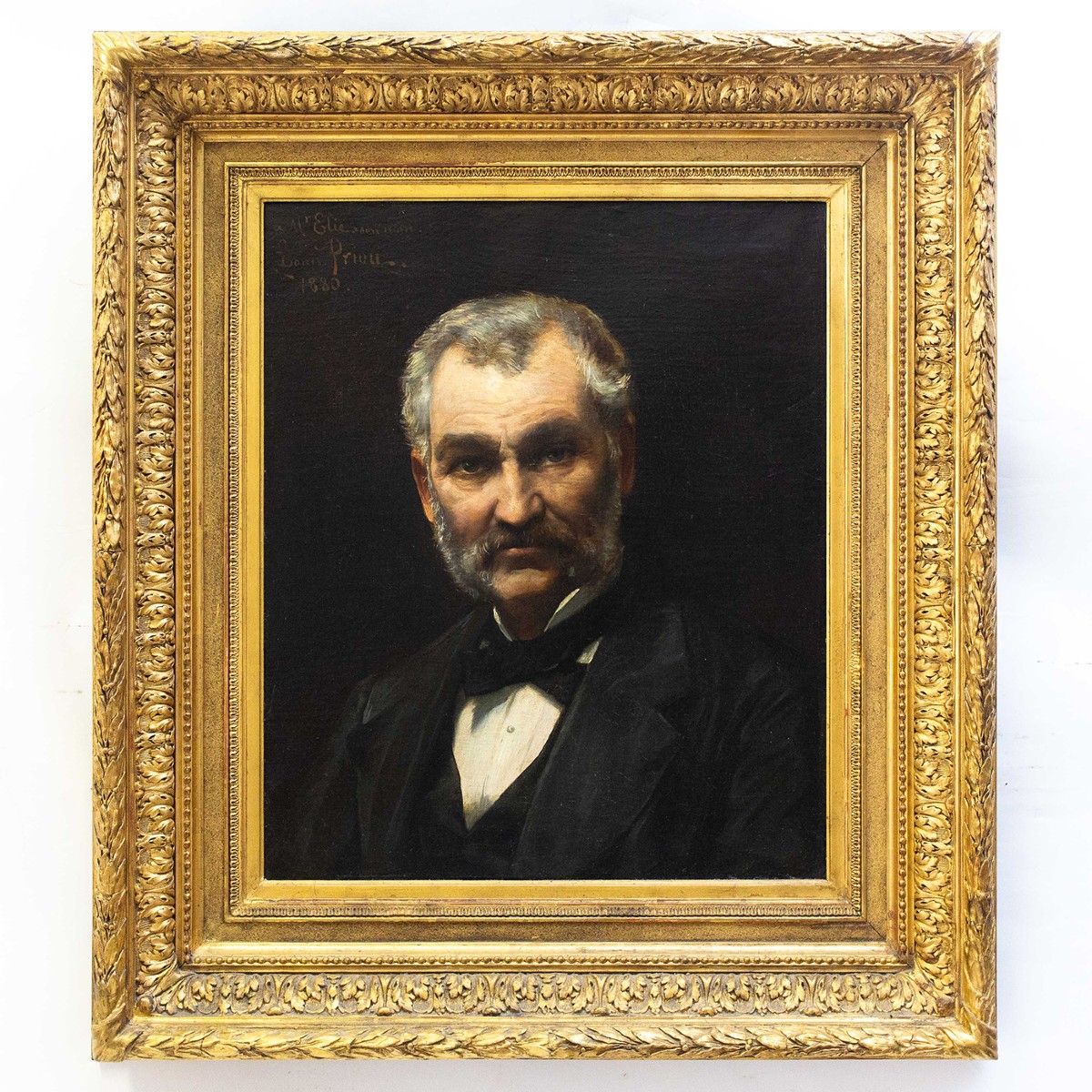 Louis Priou, "Mr Elie", olio su tela, 1880