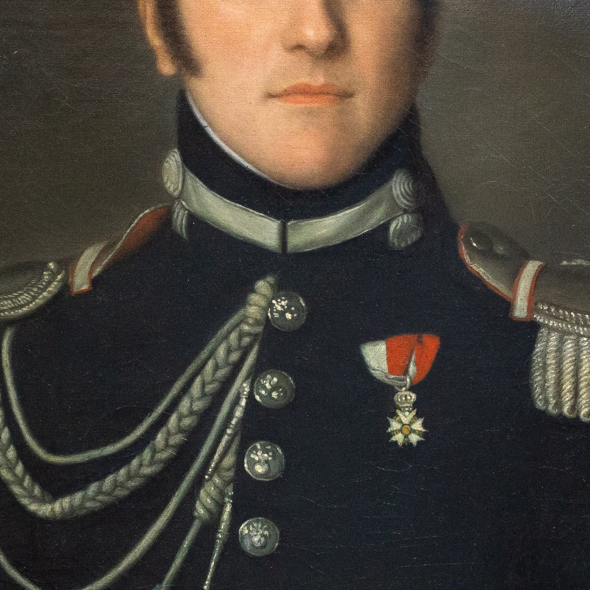 "Ritratto del marchese di Beaucaire," olio su tela, inizio XIX secolo-photo-1