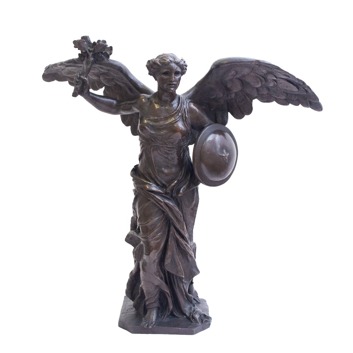 "Vittoria Alata", in bronzo, 1920/1930-photo-2