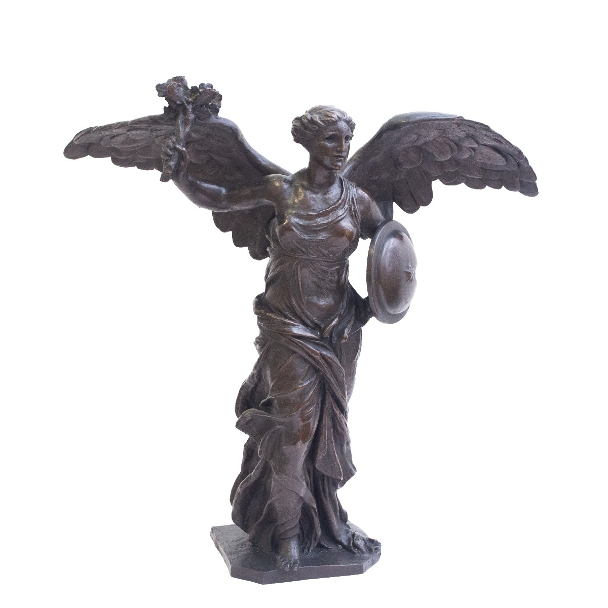 "Vittoria Alata", in bronzo, 1920/1930