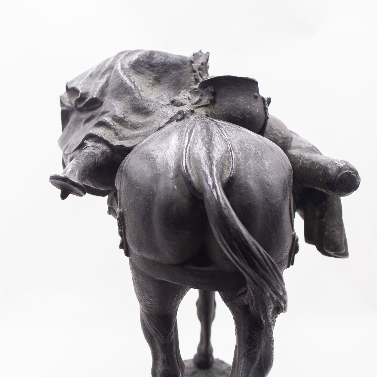 Pietro Canonica, "Il mulo - L'umile Eroe",in bronzo, firmato, Anni '20-photo-8