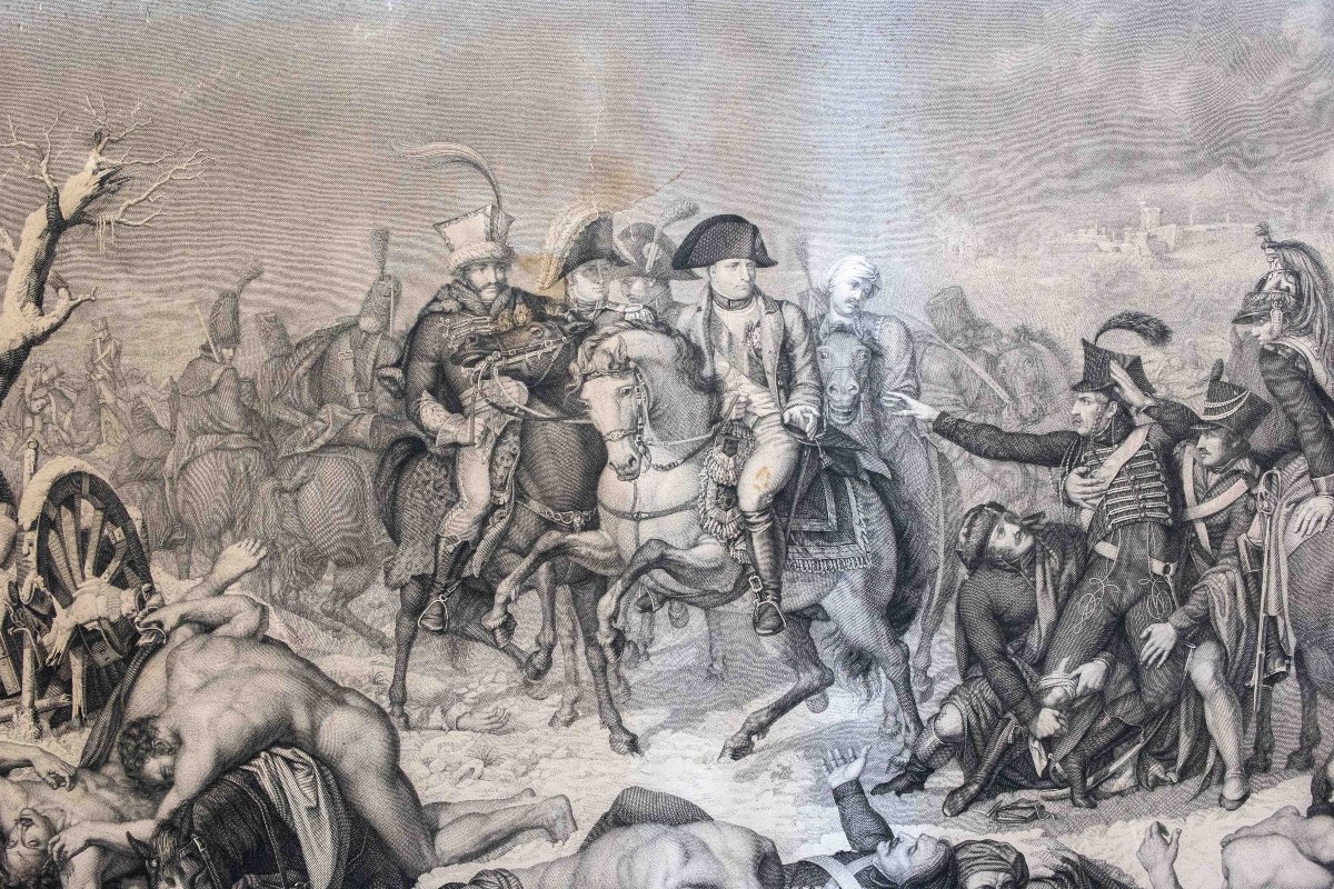 P. Anderloni, "Napoleone il Grande visitando il campo dopo la battaglia d'Eylau", 1810-photo-1