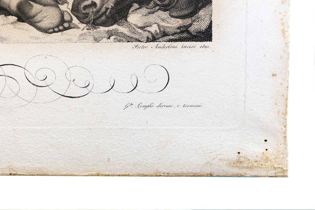 P. Anderloni, "Napoleone il Grande visitando il campo dopo la battaglia d'Eylau", 1810-photo-7