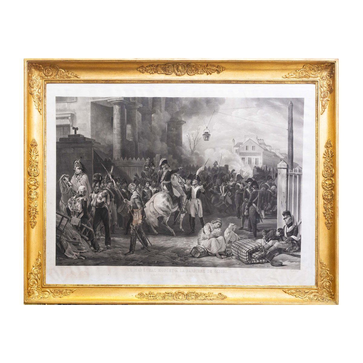 Couché Jacques, "Guardia Nazionale alla Barriera di Clichy"  1814-photo-2