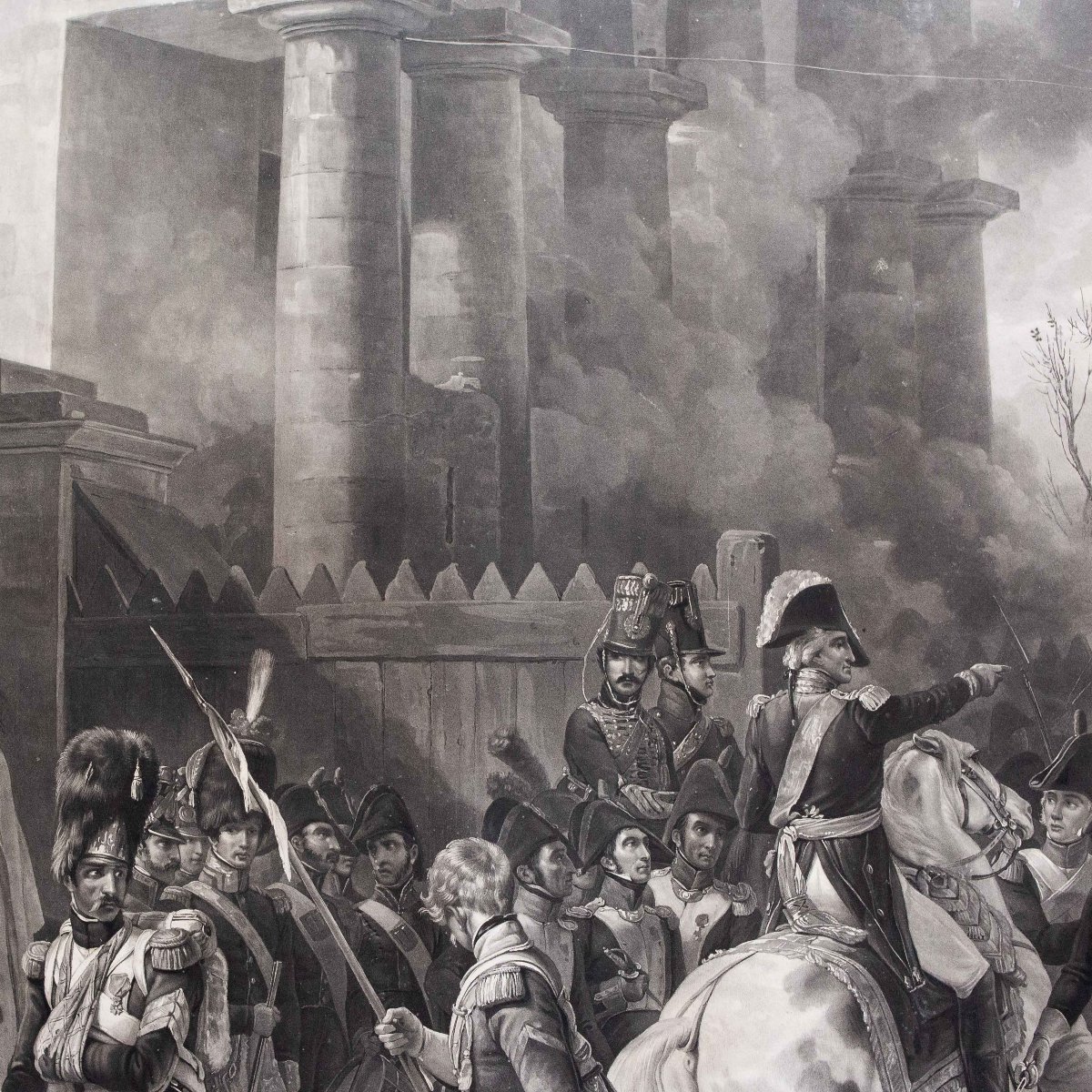 Couché Jacques, "Guardia Nazionale alla Barriera di Clichy"  1814-photo-5