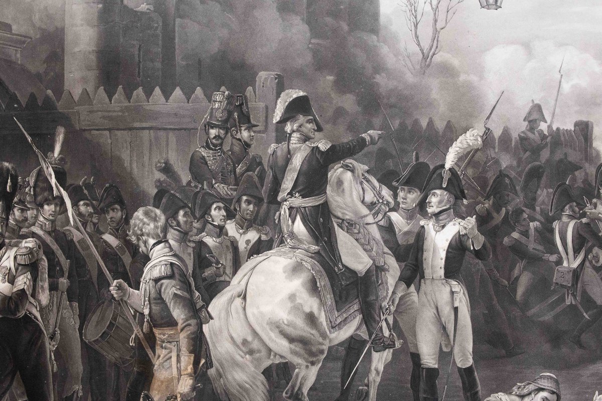 Couché Jacques, "Guardia Nazionale alla Barriera di Clichy"  1814-photo-6