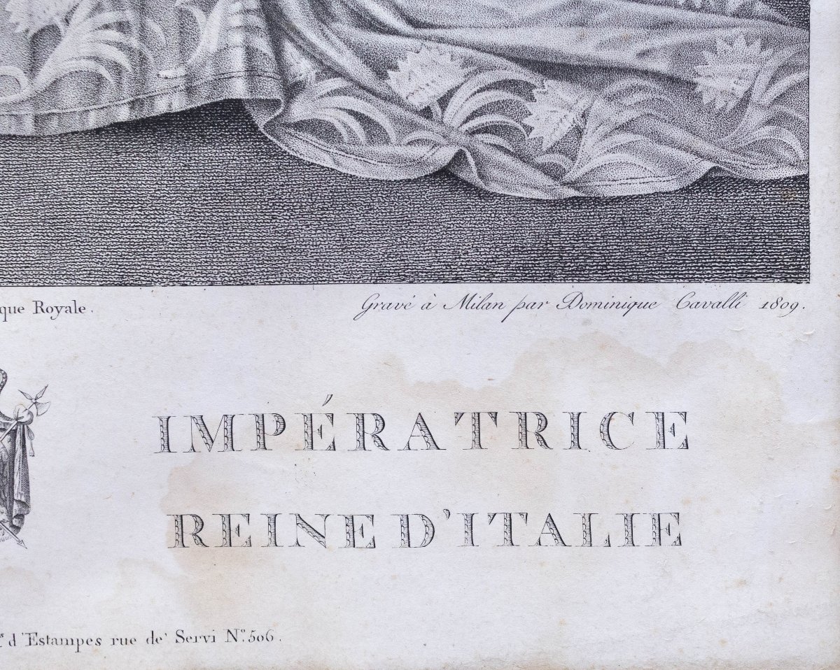 "JOSEPHINE IMPÉRATRICE DES FRANÇAIS REINE D'ITALIE", 1809-photo-5