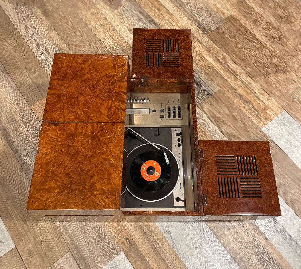 Radio–giradischi Philips “Playbox” per Medea – 1974-photo-2