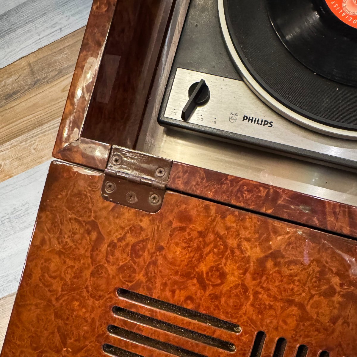 Radio–giradischi Philips “Playbox” per Medea – 1974-photo-5