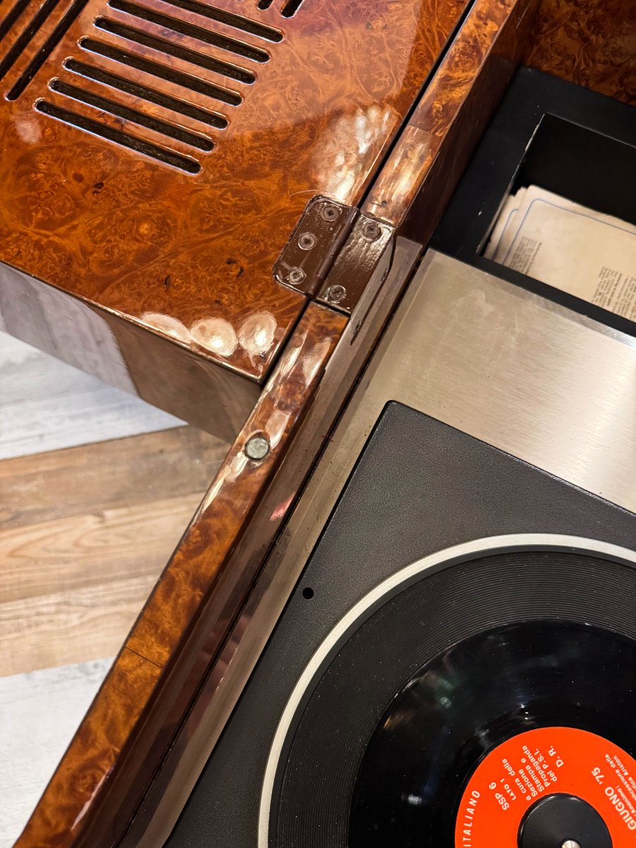 Radio–giradischi Philips “Playbox” per Medea – 1974-photo-6