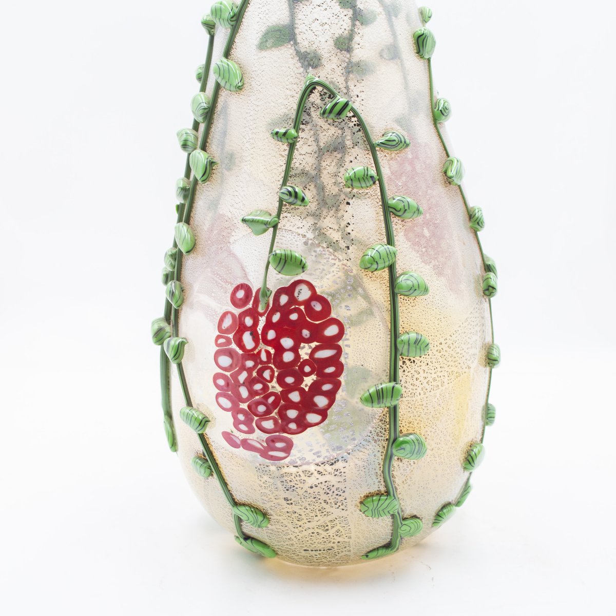 Licio Zanetti – Vaso in vetro artistico, Murano, ca. anni ’70-photo-2