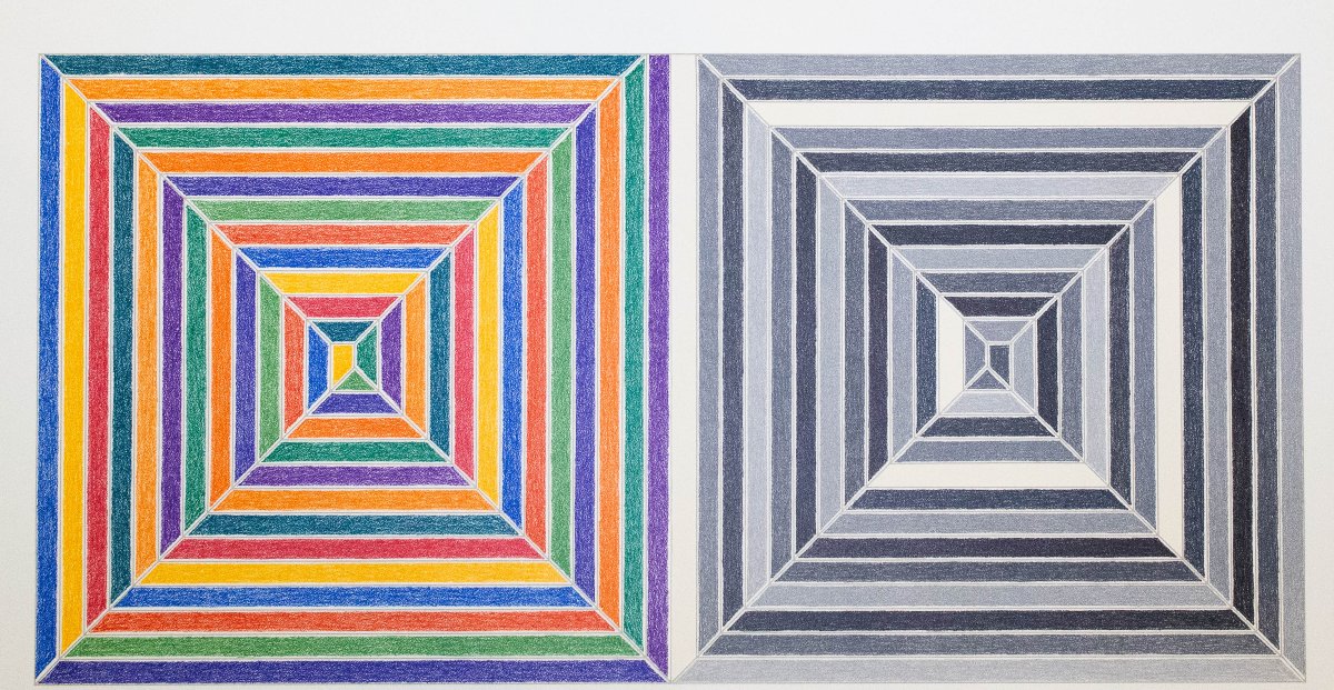 Frank Stella, Jasper’s Dilemma e Les Indes Galantes, 1973, firmato-photo-3