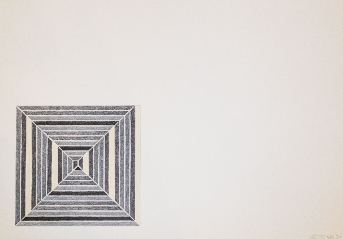 Frank Stella, Jasper’s Dilemma e Les Indes Galantes, 1973, firmato-photo-4