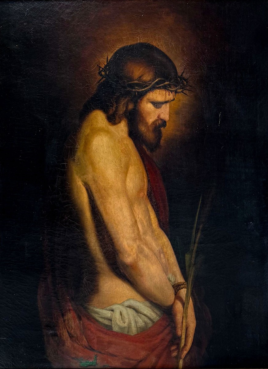 Ecce Homo, olio su tela, XIX secolo