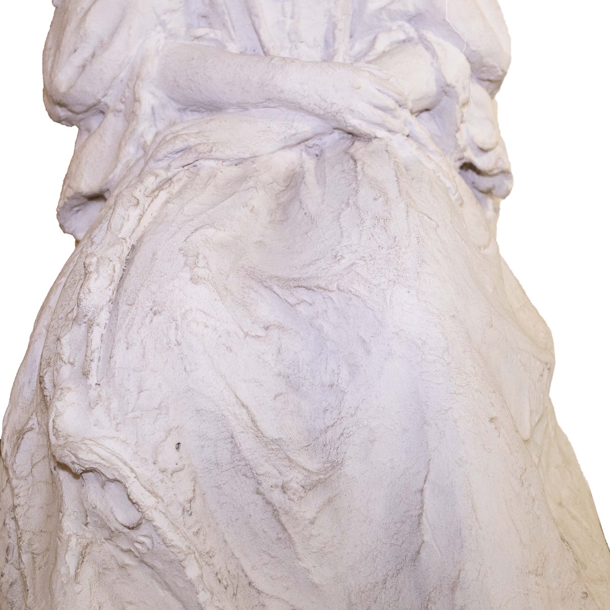 Nobile Dama, Scultura in gesso, XIX secolo-photo-2