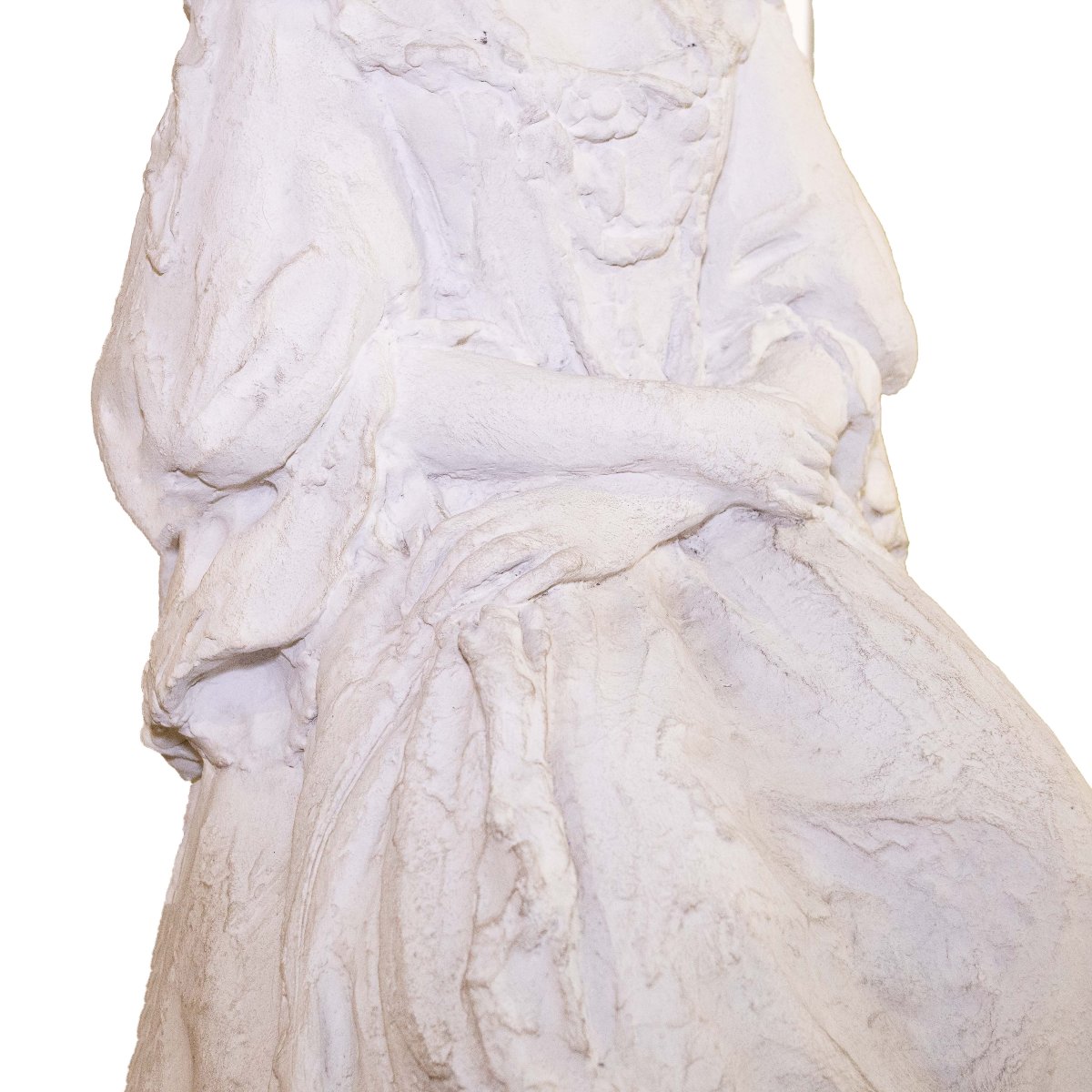 Nobile Dama, Scultura in gesso, XIX secolo-photo-4