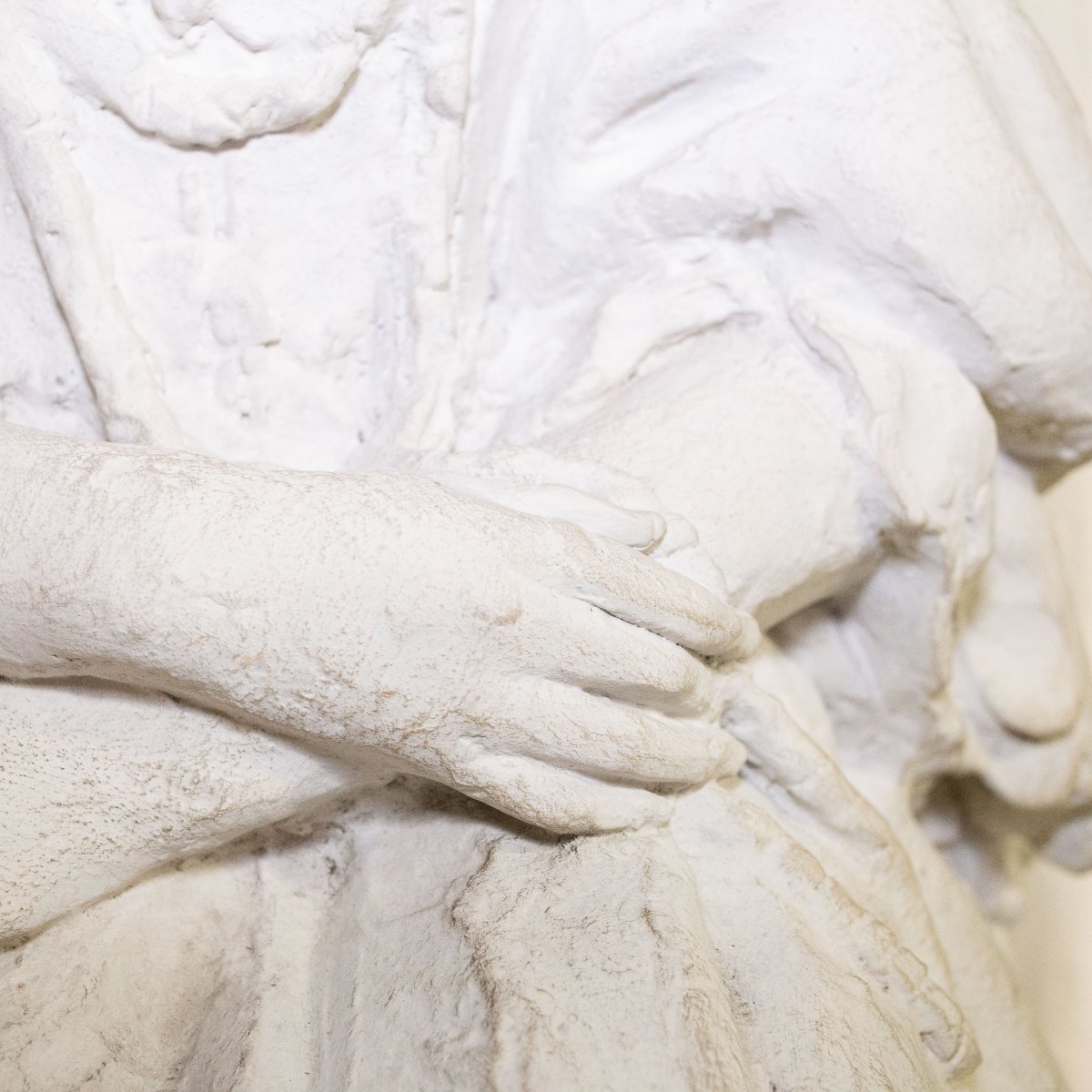 Nobile Dama, Scultura in gesso, XIX secolo-photo-6