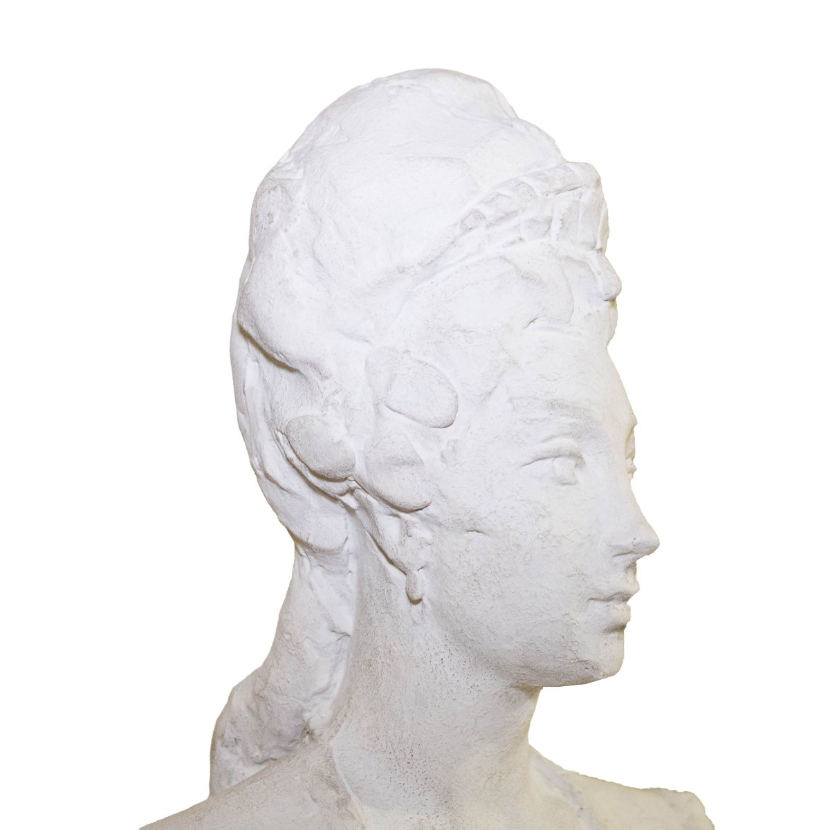 Nobile Dama, Scultura in gesso, XIX secolo-photo-7
