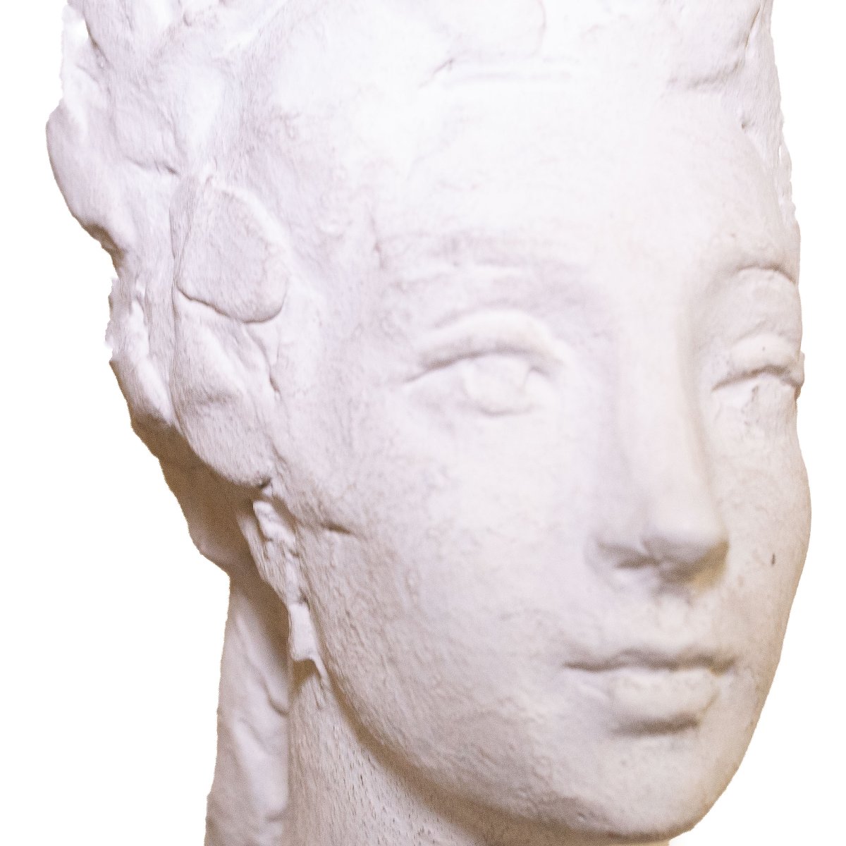 Nobile Dama, Scultura in gesso, XIX secolo-photo-8