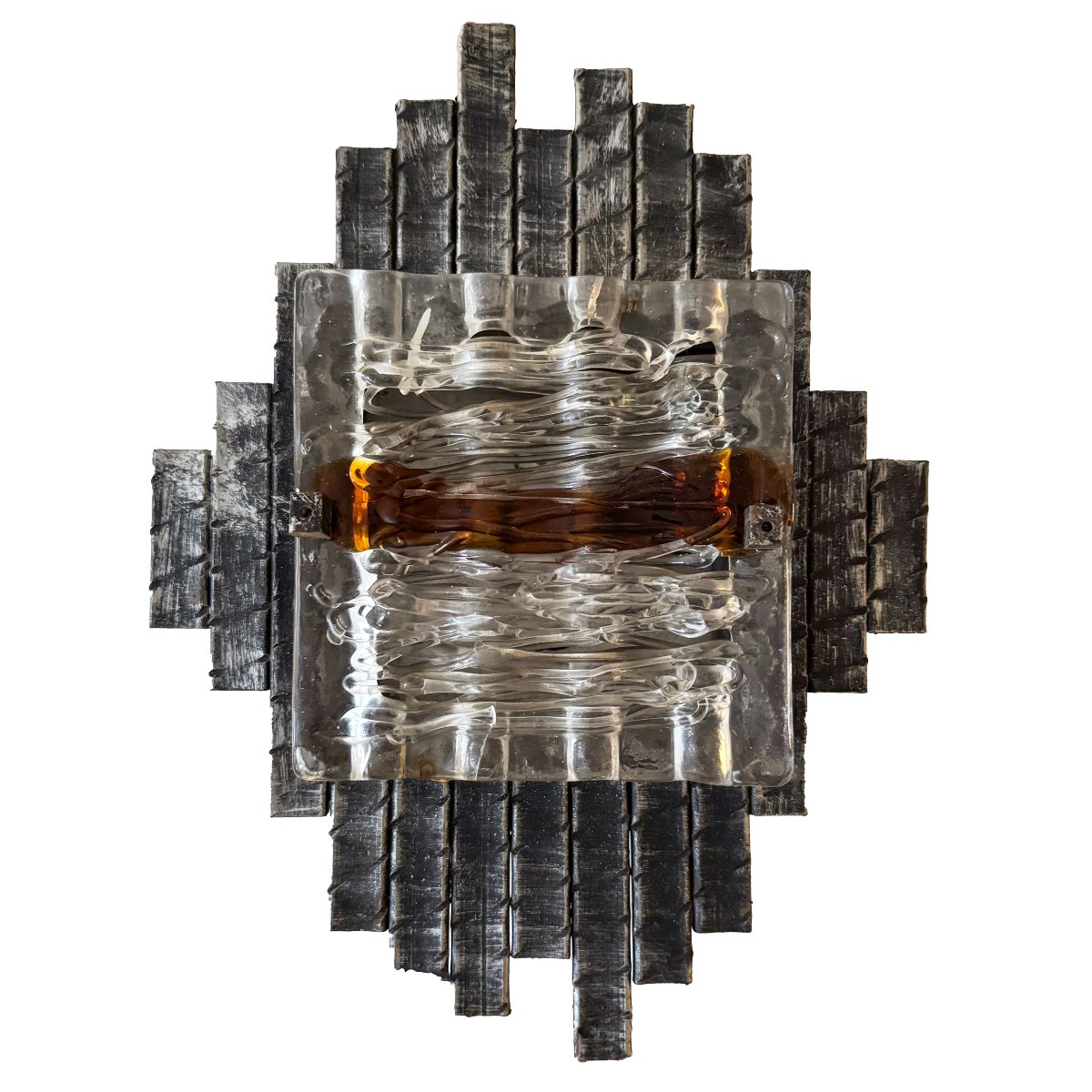 Set di 5 Aplique in stile Brutalista, Murano, Anni '60-photo-4