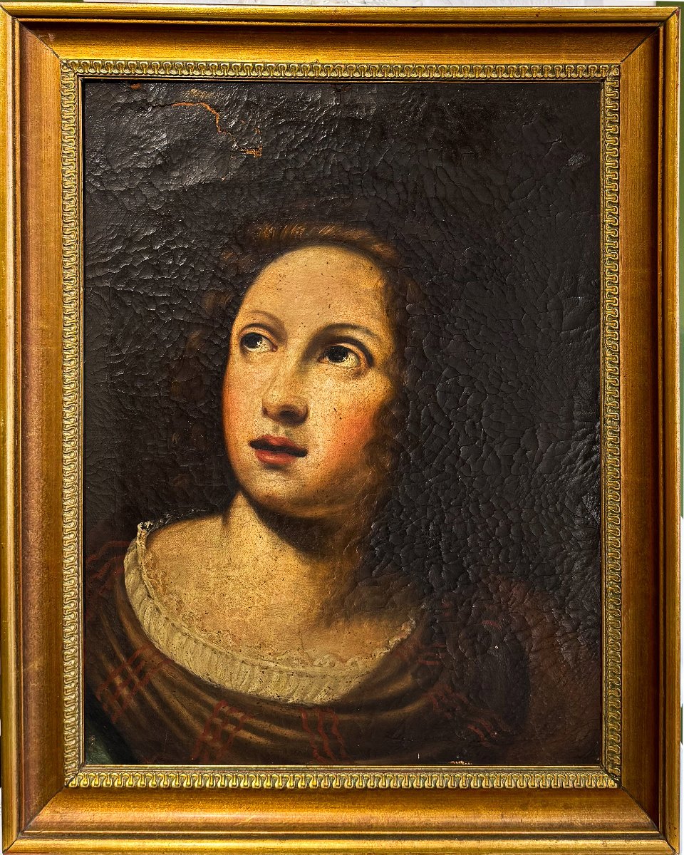 "Le Sibille", olio su tela, Epoca '600-photo-3