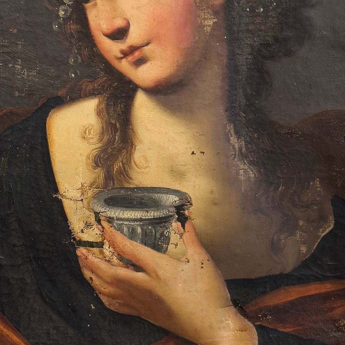 "Le Sibille", olio su tela, Epoca '600-photo-3