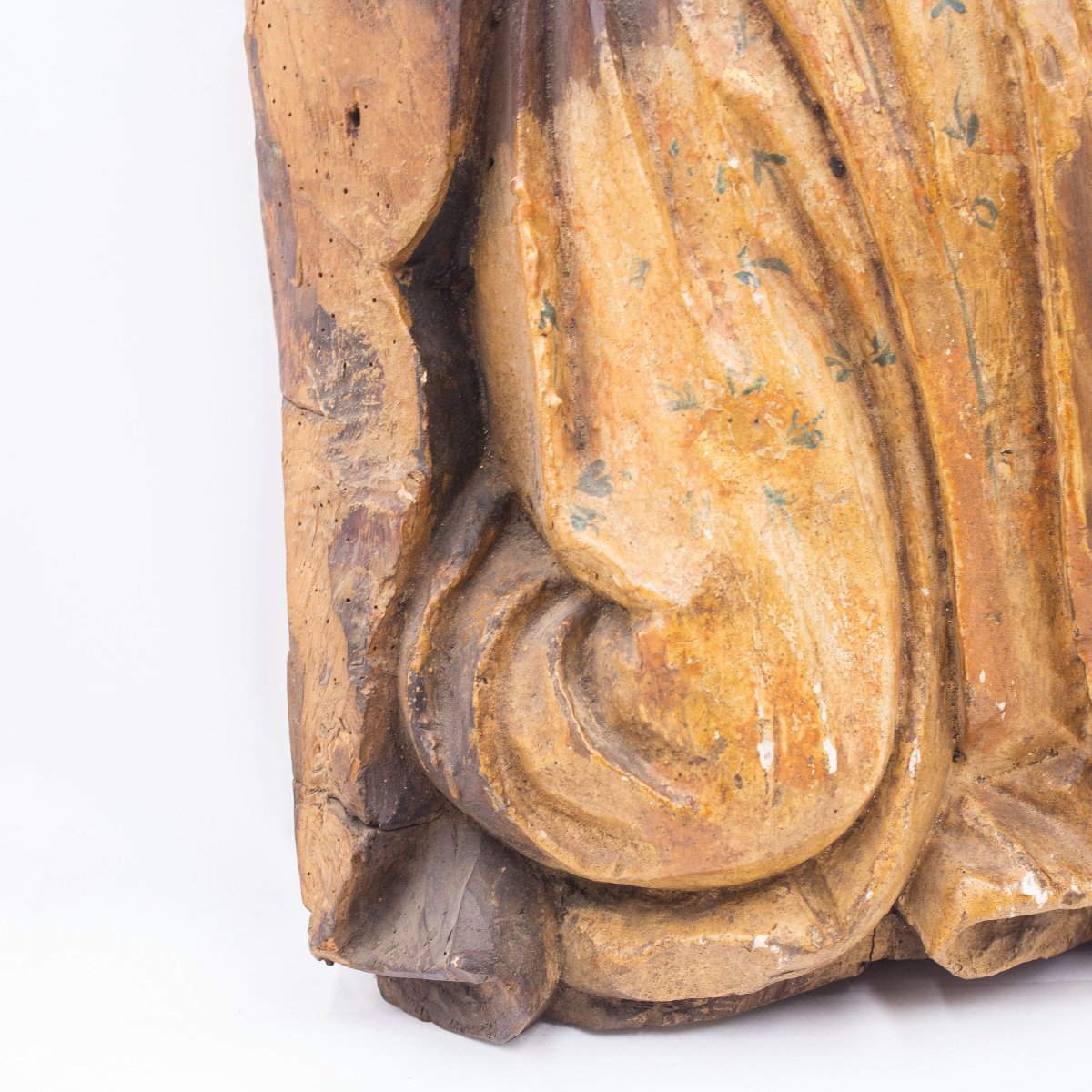 Scultura religiosa lignea policroma, XVII Secolo-photo-3