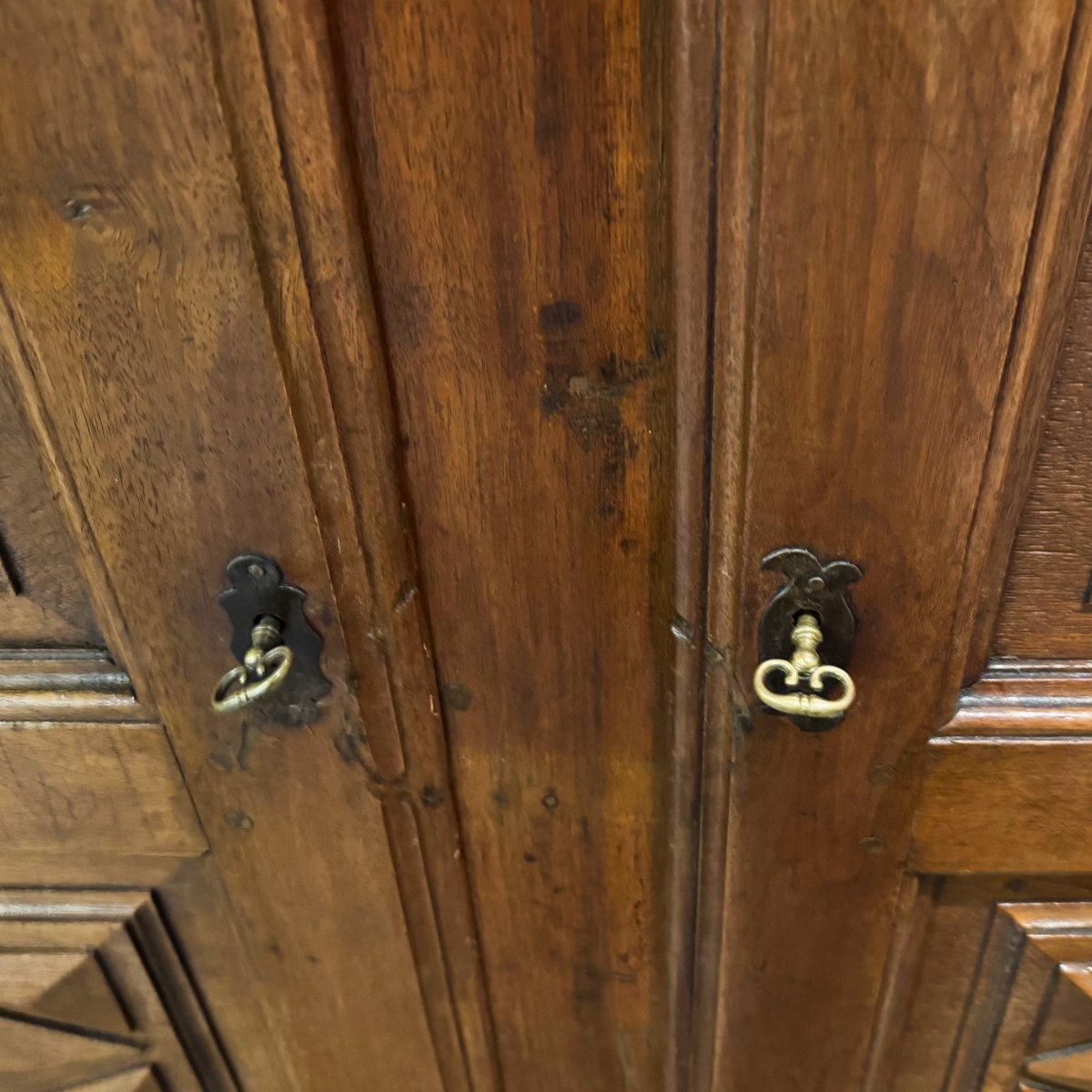 Credenza piemontese in noce Epoca XVIII secolo-photo-3