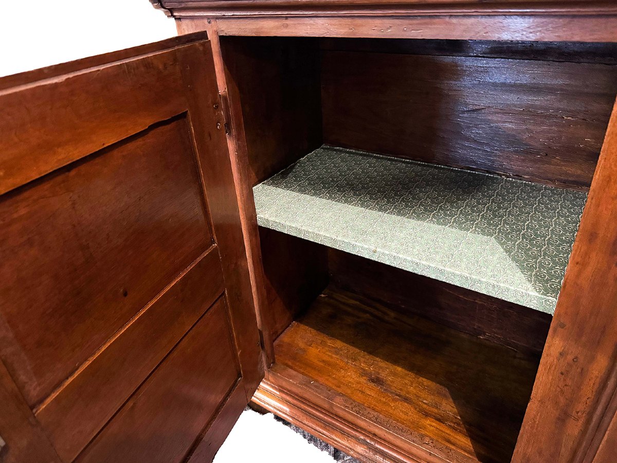 Credenza piemontese in noce Epoca XVIII secolo-photo-1