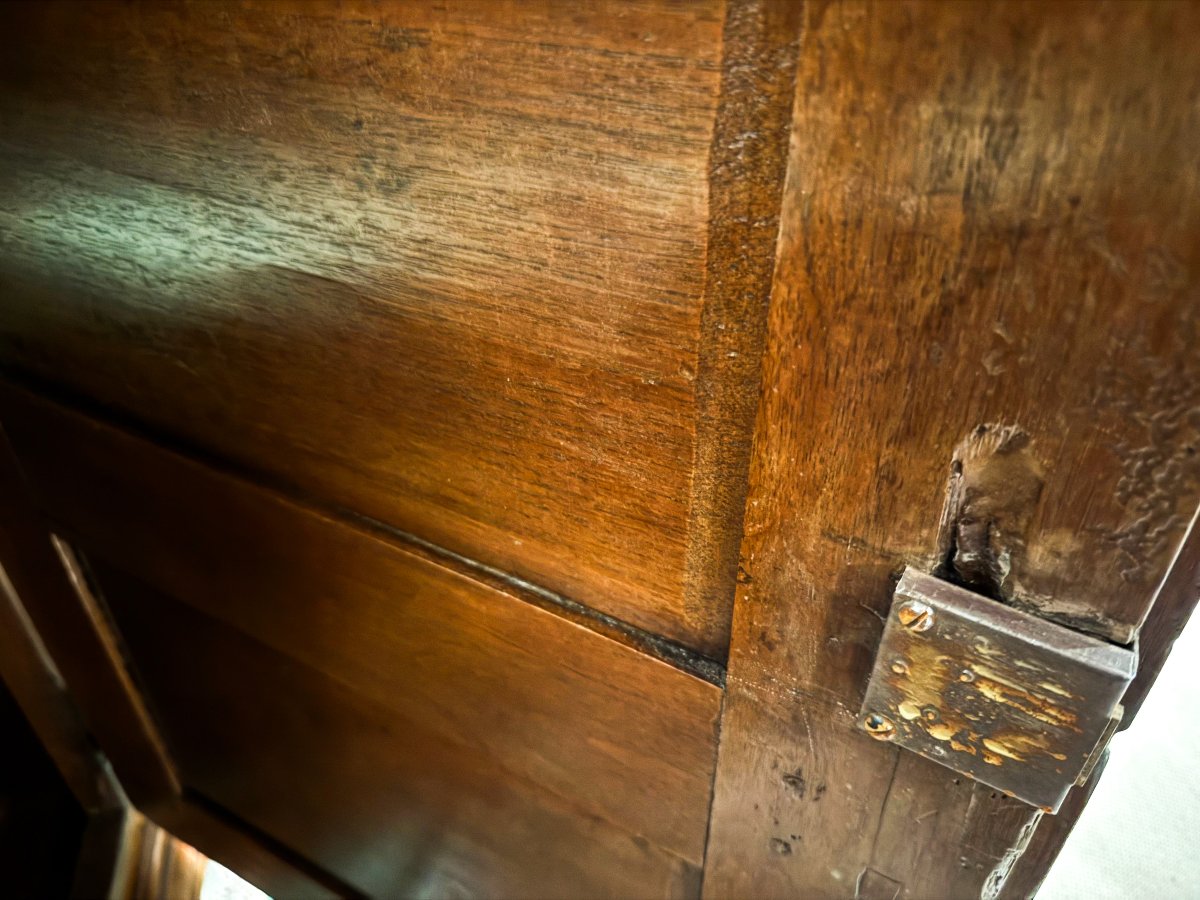 Credenza piemontese in noce Epoca XVIII secolo-photo-2