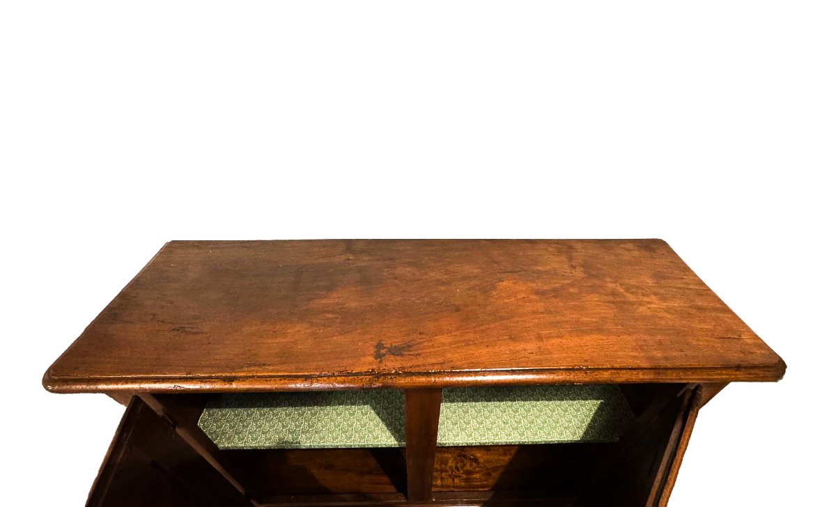 Credenza piemontese in noce Epoca XVIII secolo-photo-4