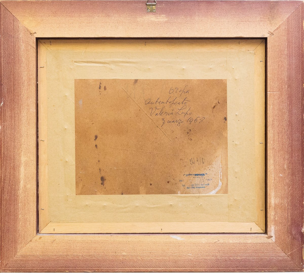 Alessandro Lupo, "Oropa", olio su cartone, Epoca '900-photo-3