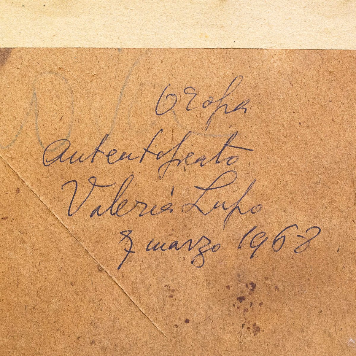 Alessandro Lupo, "Oropa", olio su cartone, Epoca '900-photo-4