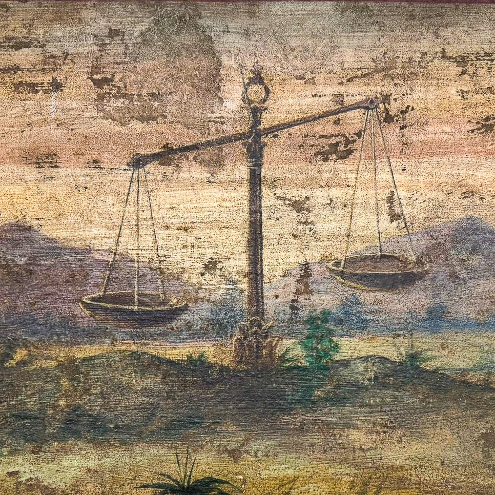 Serie di Strappi originali del XVIII secolo Segni Zodiacali-photo-2