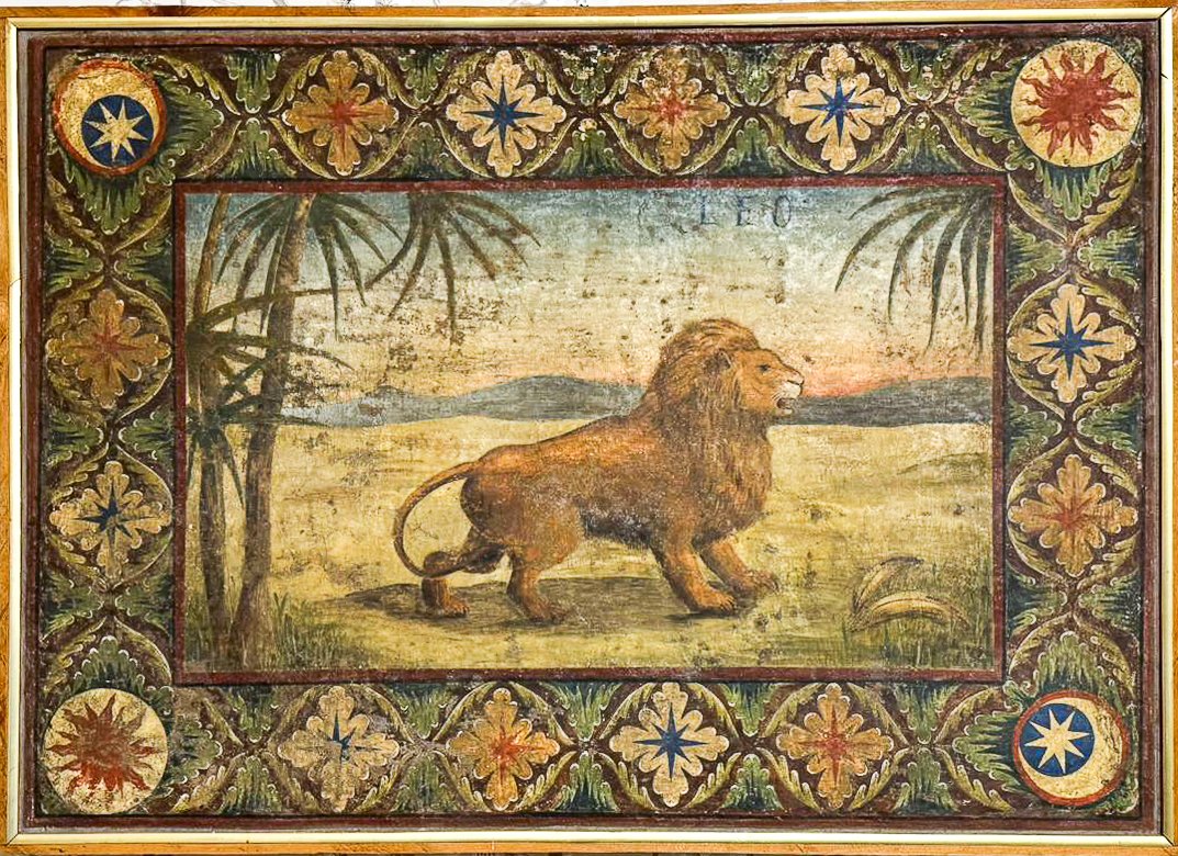 Serie di Strappi originali del XVIII secolo Segni Zodiacali-photo-3