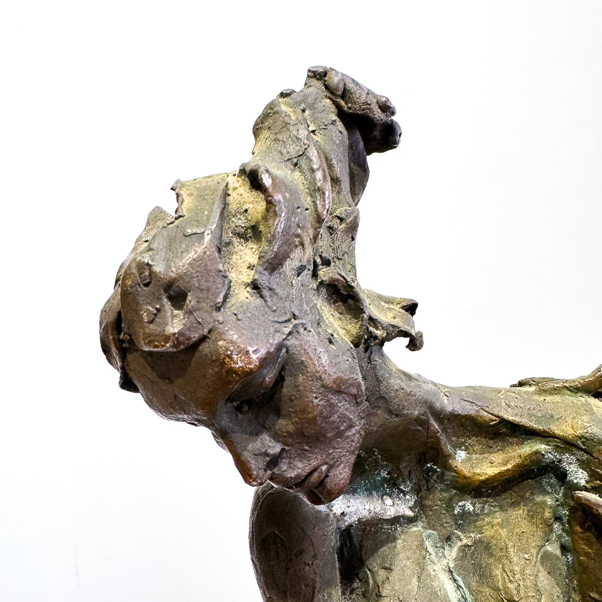 Nuccio Fontanella, "Ballerina, in bronzo, firmato, XX Secolo-photo-3