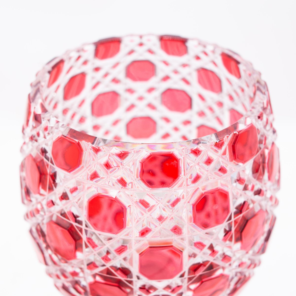 Fabergé, vaso/uovo, in cristallo, marchiato, Epoca '900-photo-3