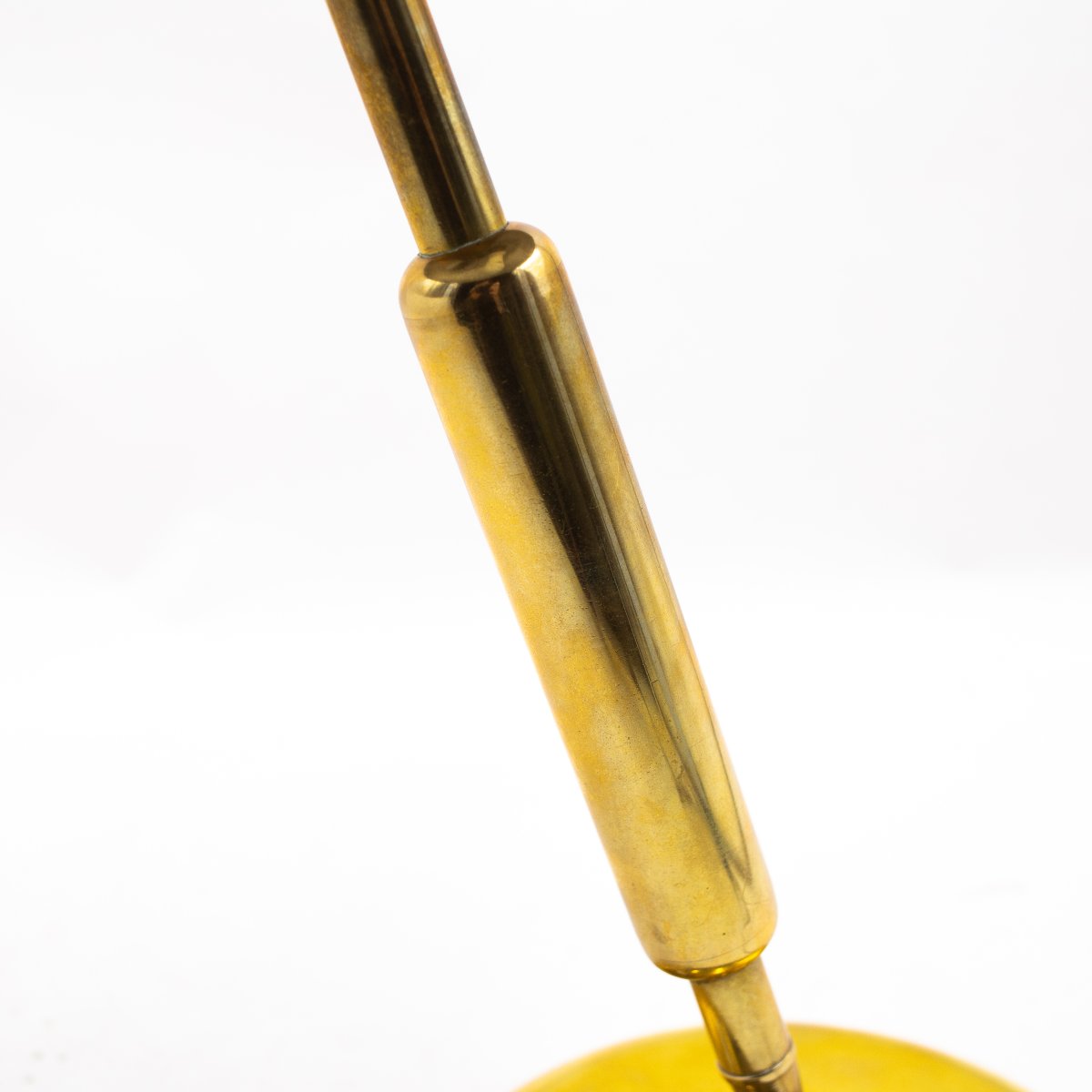 Giovanni Michelucci per Lariolux, lampada in ottone, Anni '40-photo-5